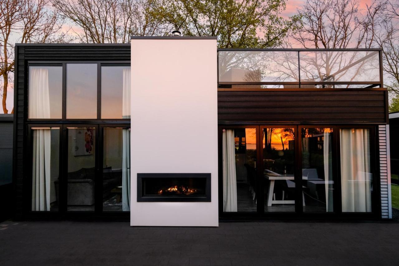 Cube Elite Mit Meerblick Am Strand Im Europarcs Bad Hoophuizen 훌쇼스트 외부 사진